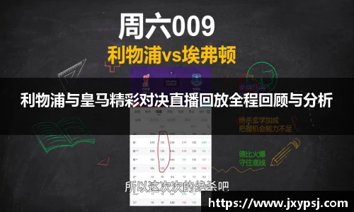 利物浦与皇马精彩对决直播回放全程回顾与分析
